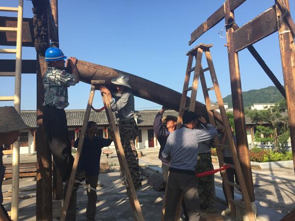 古建筑施工